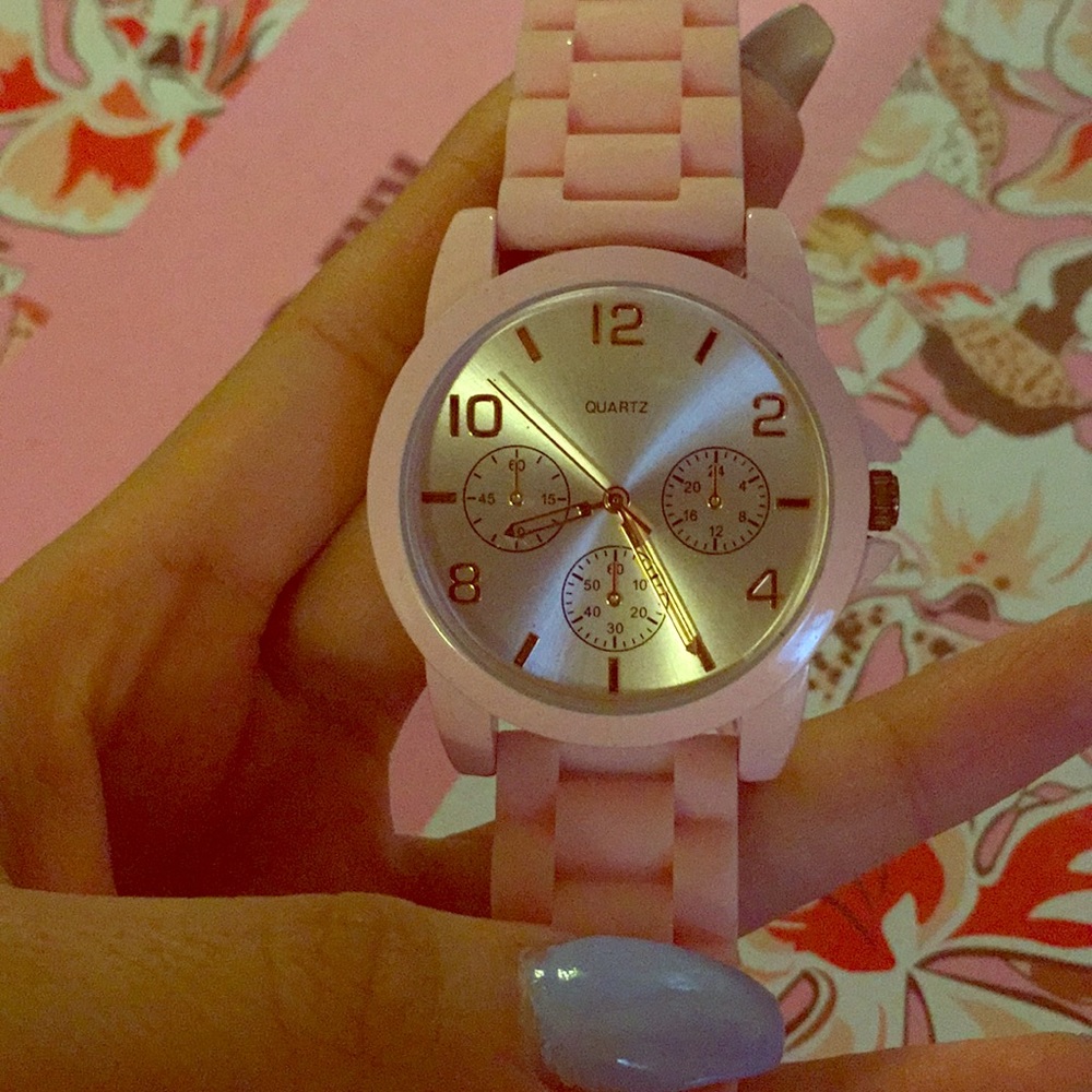 Pink watch